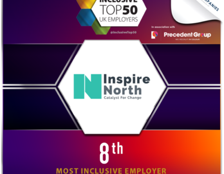 We’re 8th on the Inclusive Top 50 UK Employers List!