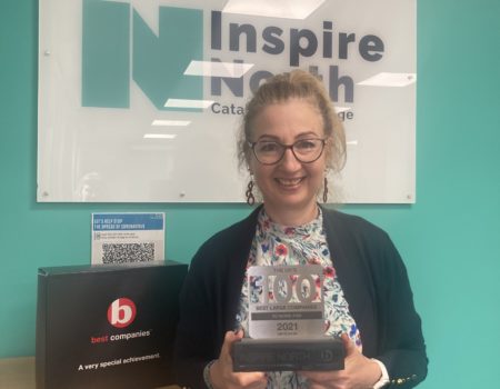 Inspire North is 63rd in the Best Large Companies to Work For 2021